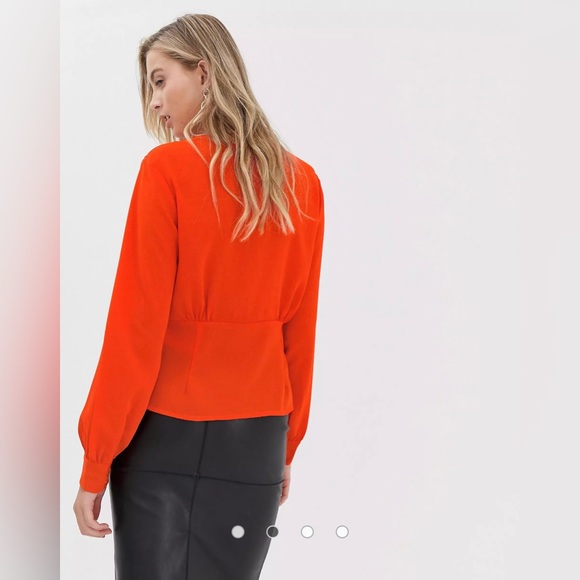 Vila Button through yea blouse - Picture 3 of 9